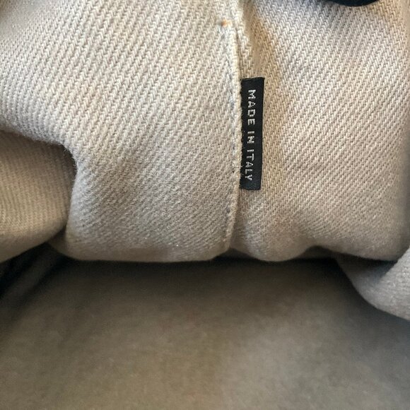 Authentic Prada Medium Canapa Logo Denim Tote bag - Picture 14 of 15